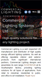 Mobile Screenshot of commercial-lighting.co.uk